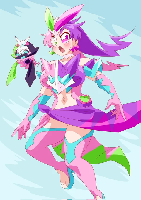 キュアリバイ イーグルゲノム #キュアライダー #ライダー少女 