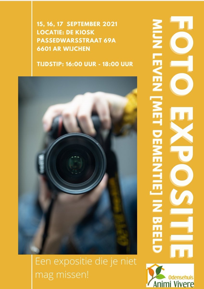 animivivere's tweet photo. Van harte welkom! @radboudumc @AlzheimerCentr @ZZGzorggroep @Medipoint @DeWaalboog @SNSBank @alzheimernl @GemWijchen @Homeinstead_NL @Tentvision @meervoormekaar @RotaryNL @CNpartyverhuur @WijchenCentrum @dekleijndigitalprint @spower https://t.co/9HOe7BEc97