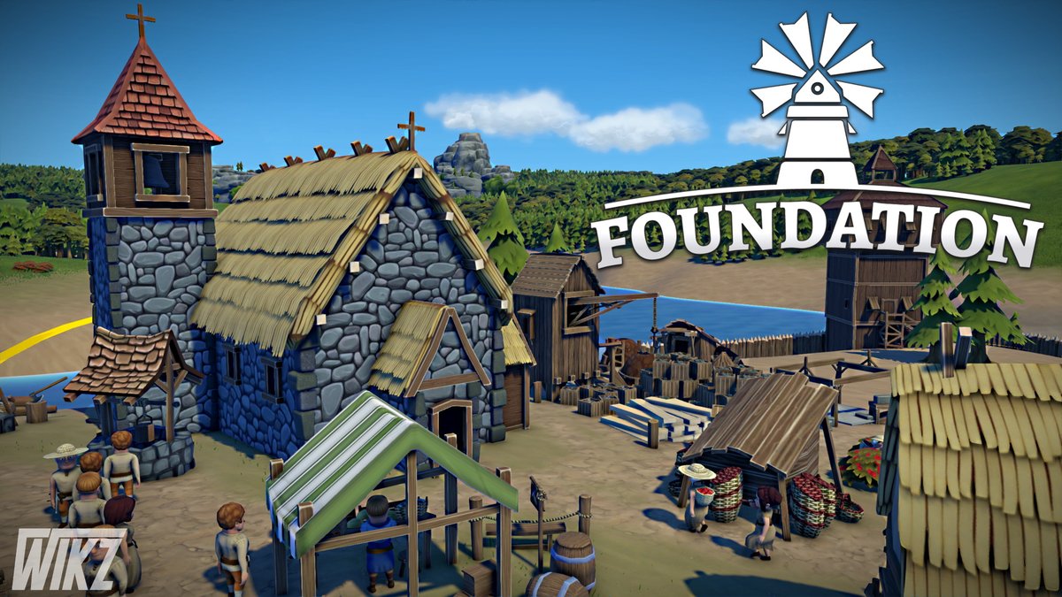 Wikz12's tweet image. New video out of Foundation! We adding our first church today - and lots of wheats! Check it out: youtu.be/odWpEg3t4Lk Enjoy! @foundationgame #foundation #townbuilder