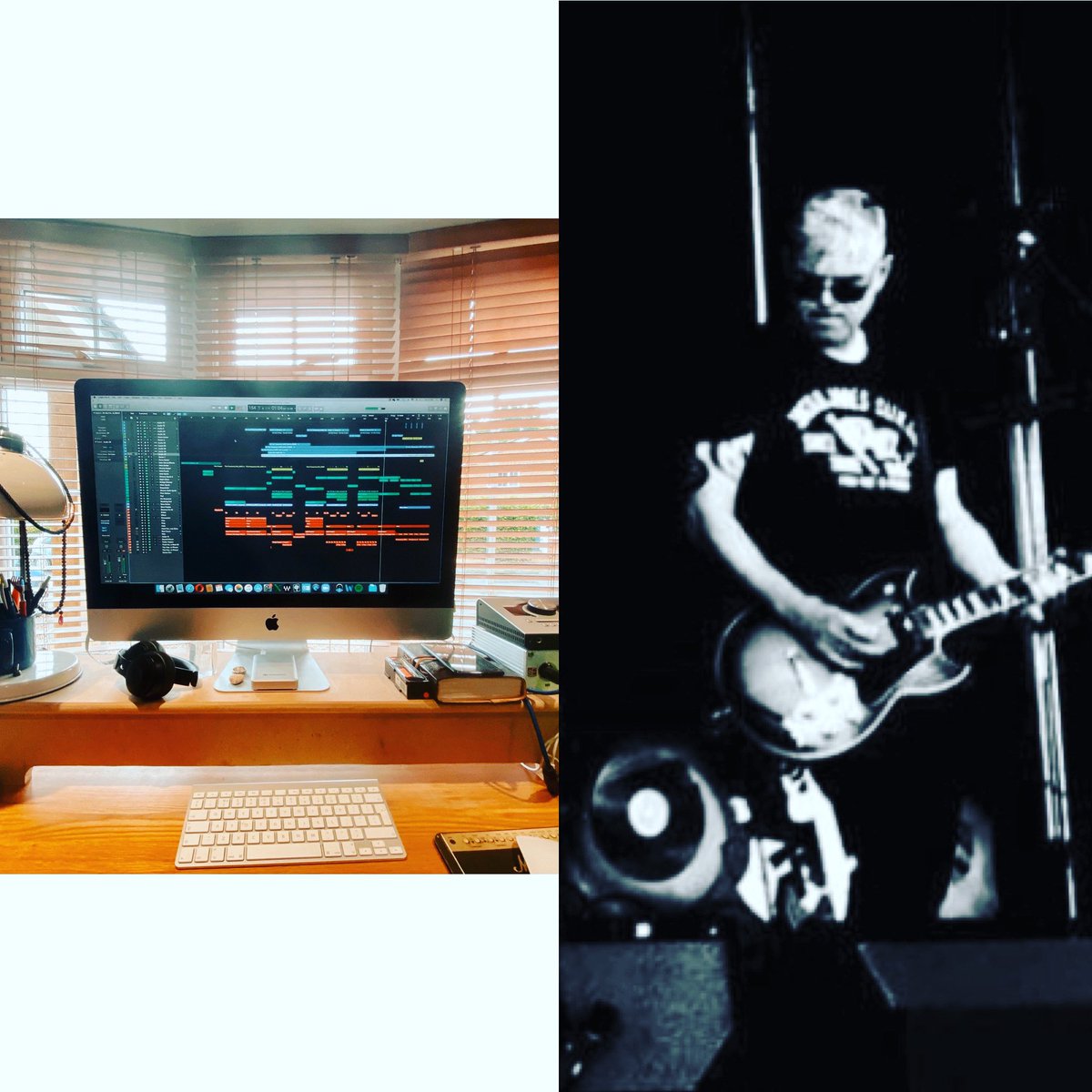 Big thanks to this amazing chap <a href="/mark/">mark</a>.summers.378 for coming into the studio on Sunday and laying down some ACE guitar parts on the tracks for the new album… 👌 #guitar #guitarist #guitarlicks #rockguitar #goth #newave #newmaterial #newsongs #newalbum #studio #sessionguitarist