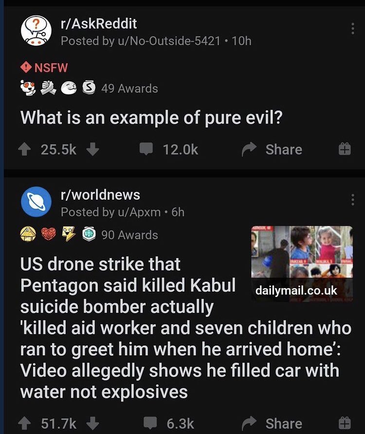 They said it was isis-k, the media celebrated this as it showed how strong and effective Biden could be against the threats facing the nation.

Meanwhile.......