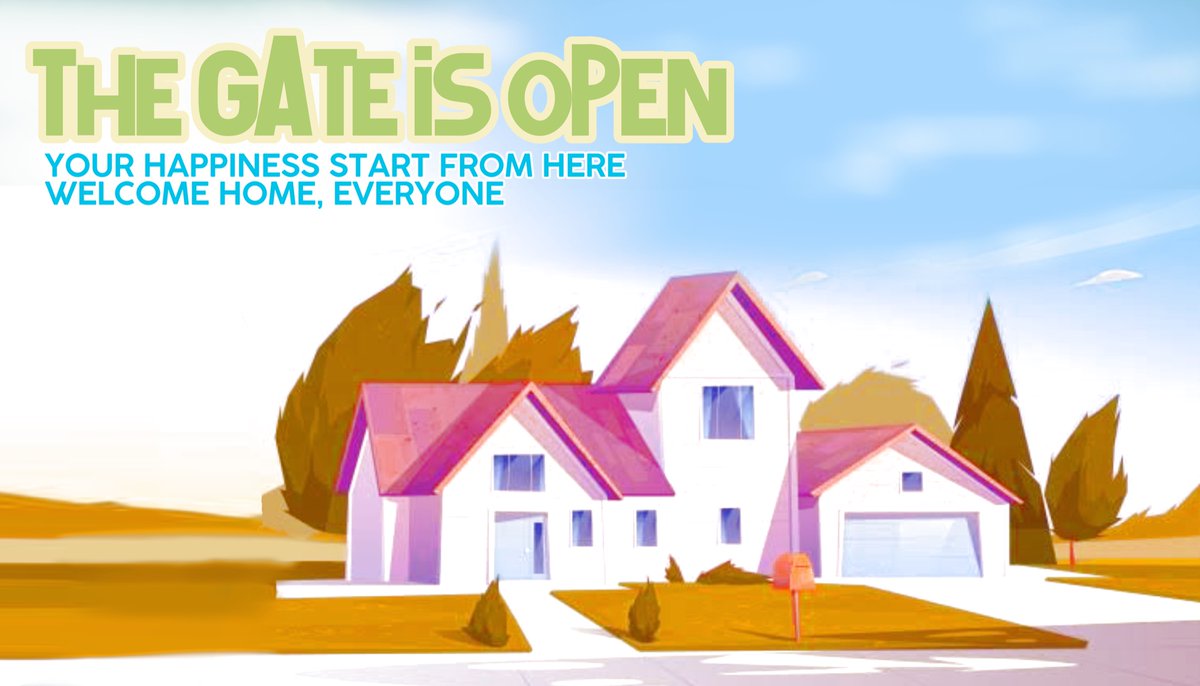 OADUTER's tweet image. ㅤ
ㅤ
It's not how big the house is, 
it's how happy the home is. 
Welcome home, everyone ✨
ㅤ
ㅤ