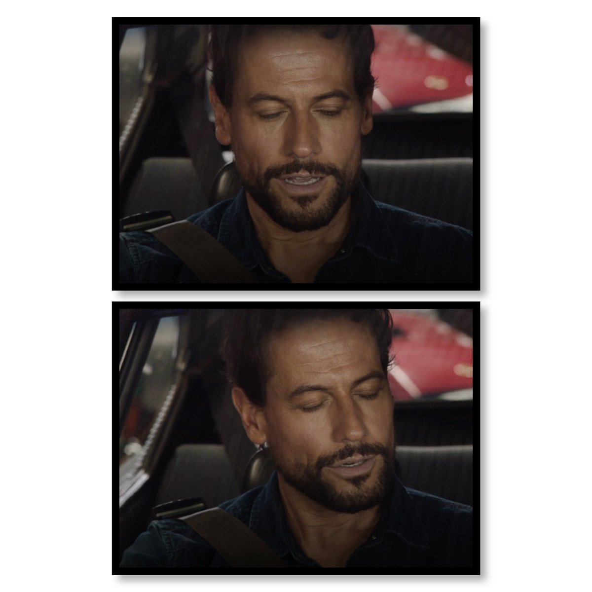 Only1Tracy's tweet photo. Screenshots of @ioangruffudd in the episode he both acted in & directed & where Daniel Harrow is reunited with “Gregory” , his extra special Fiat! Men & their cars. #ioangruffudd #harrow #harrowabc #harrowonhulu #harrowtv #danielharrow #danharrow #drharrow #drdanharrow https://t.co/P8MN7lIVAZ