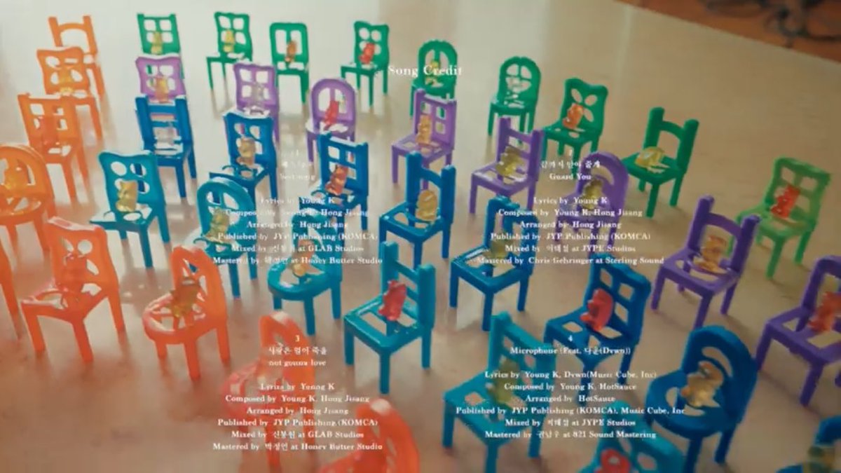 gabjagi_'s tweet photo. he fixed these chairs and placed gummy bears on it imagining them to be MyDays and here he was singing to them 😭 i didn’t know i could be sad and could envy gummy bears at one point in my life 😭😭😭😭 https://t.co/GWxv5pvUGv