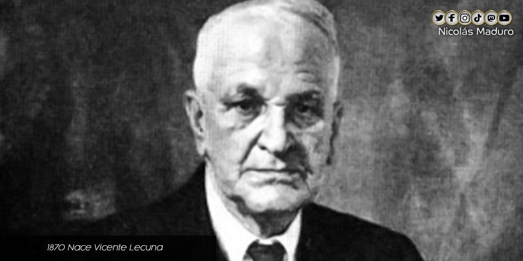 NicolasMaduro's tweet image. Conmemoramos el natalicio de Vicente Lecuna, historiador que tuvo la tarea de recuperar y conservar el archivo de nuestro Padre Bolívar. Agradeceremos la labor vital de este patriota que nos legó uno de los tesoros más grandes: el pensamiento y la obra de nuestro Libertador.