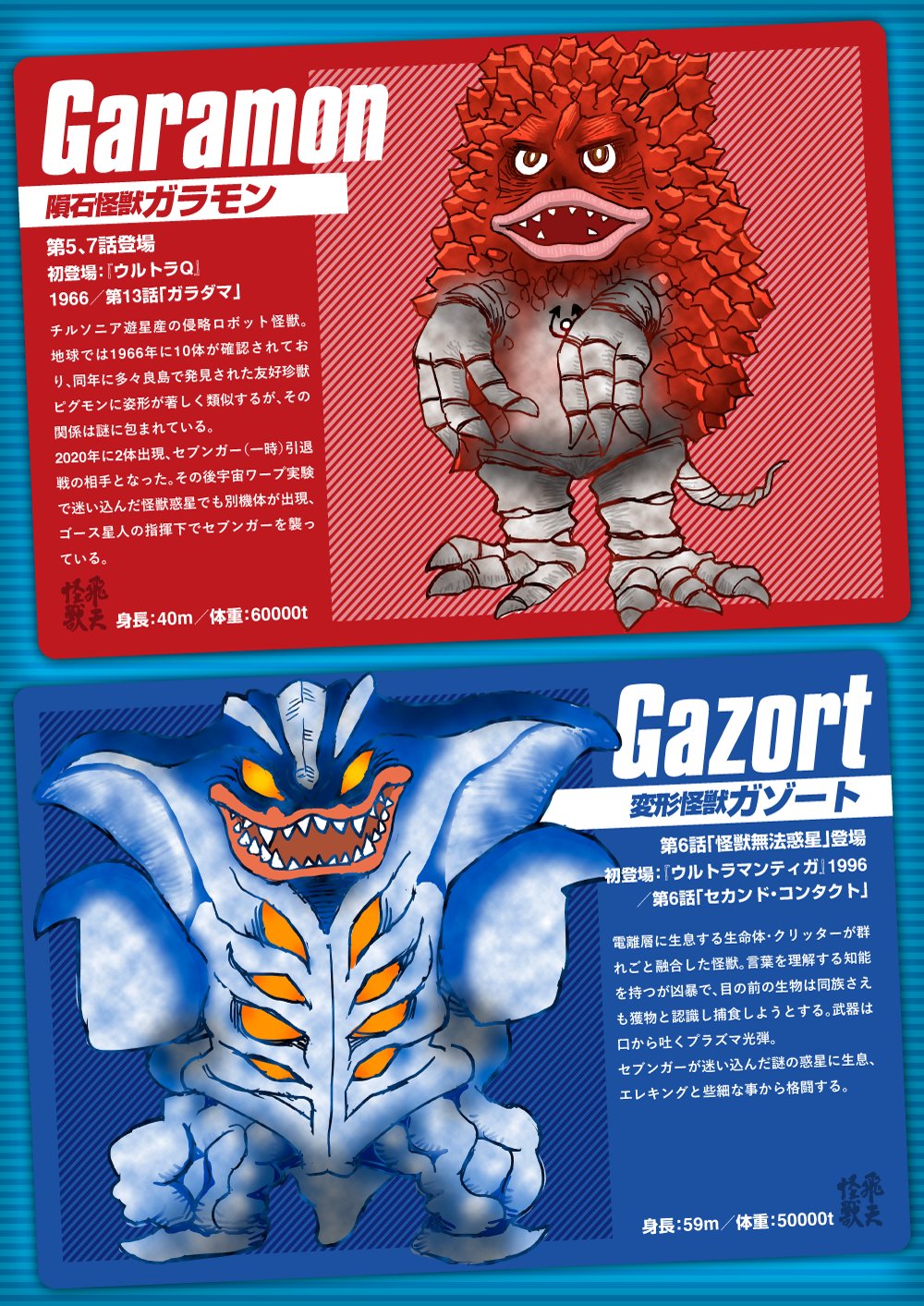 ウルトラマン スペクトルマン 怪獣ポスター ウルトラセブン 寝坊