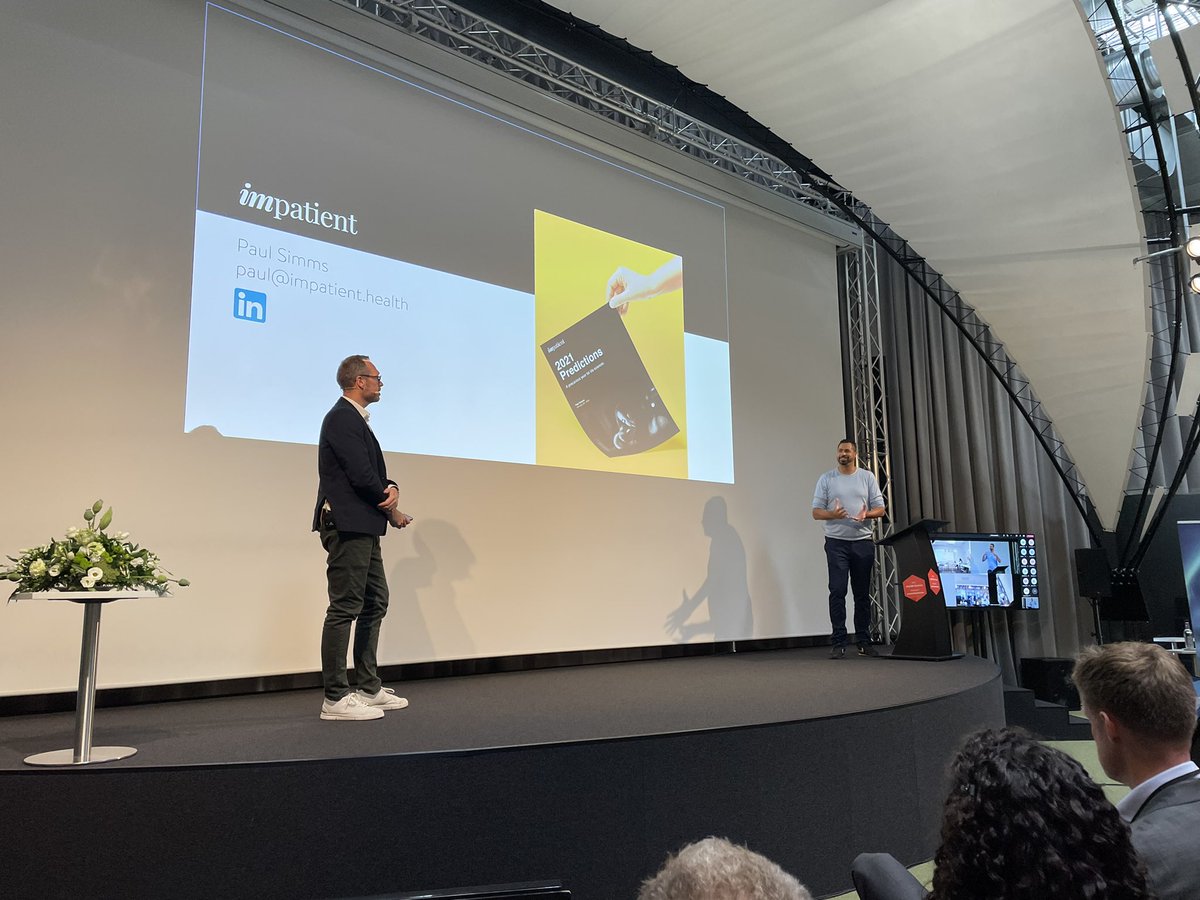 JTellgren's tweet photo. And now followed by Paul Simms and our Nordic &amp; Baltic CMO Erasmus #paulsimms https://t.co/dgNHt5dX5S