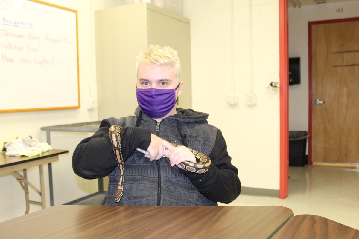 UlsterBOCES's tweet photo. Our #CTE students in Animal Science from around Ulster County have wasted no time getting into the swing of things! @HighlandCSD, @SaugertiesCSD, @OnteoraCSD &amp; KCSD students shown with some of the non-human class residents. https://t.co/sJtH9OBQVI