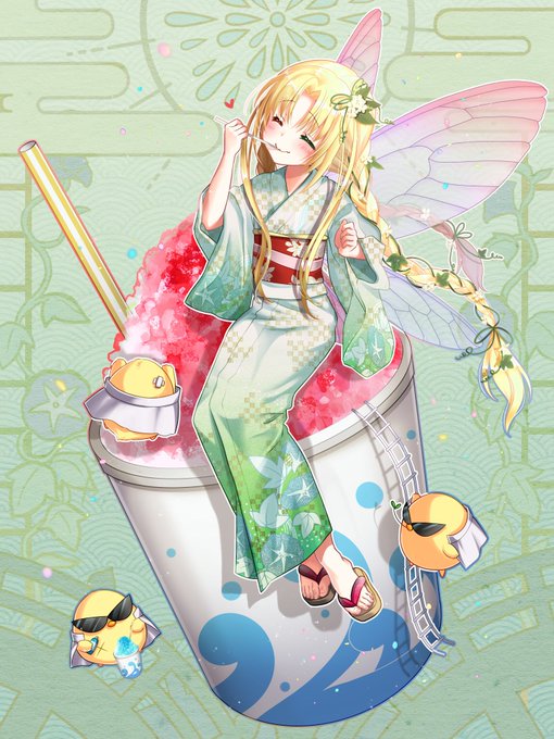 かき氷 高画質 のtwitterイラスト検索結果 古い順