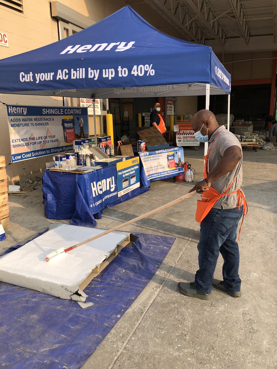 Day 2 of Pro Appreciation week. At The Home Depot,Today at 2505 Baltimore Md (Dundalk) and check out our Amazing Henry Products and learn how to reduce your energy bill by 40% <a href="/AriannaJacks/">Arianna</a> <a href="/EmgeJim/">Jim Emge</a> <a href="/b_mungul/">Brian Mungul</a> <a href="/DPalanuk/">Dave Palanuk</a> <a href="/robert_miller25/">@2505 Dundalk</a> @_MeaganRussell