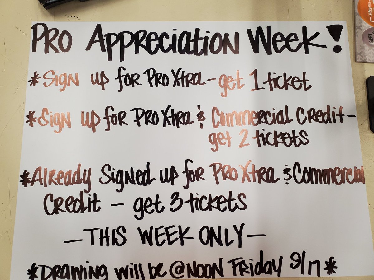 Pro Appreciation Week is here! @THDMBaker <a href="/AmandaTewell/">Mandi Tewell</a> <a href="/AJoyner32/">Andre Joyner</a>