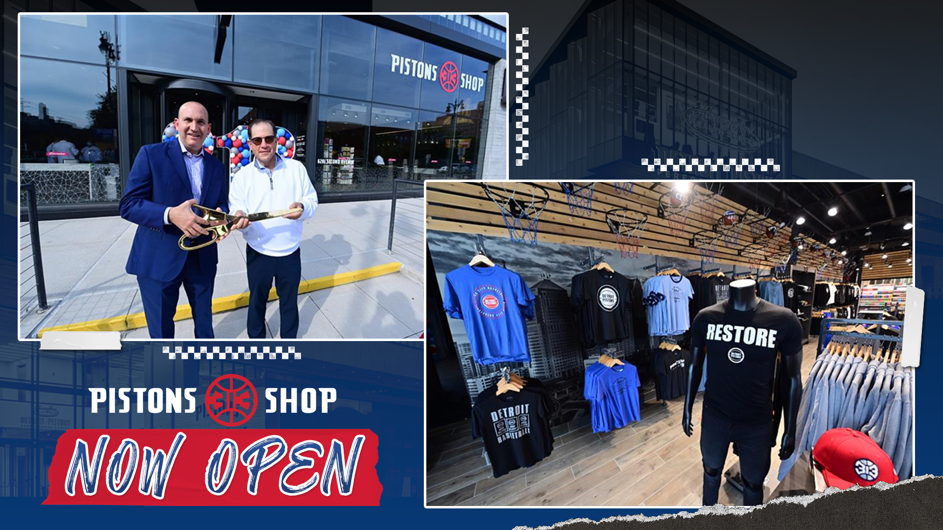 Detroit Pistons on X: The all-new #Pistons 313 shop is officially