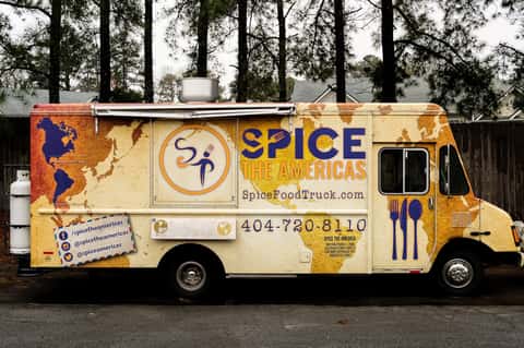 SimpsonwoodUMC's tweet photo. It's food truck Wednesday night!  Come join #SimpsonwoodUMC in the parking lot as we host SPICE  the Americas.  You can meet our new pastors, eat some great food and join in the fun.  @daveag Susan Allen Grady and Dave Allen Grady #foodtruck #peachtreecorners https://t.co/AL8RkC6HWa