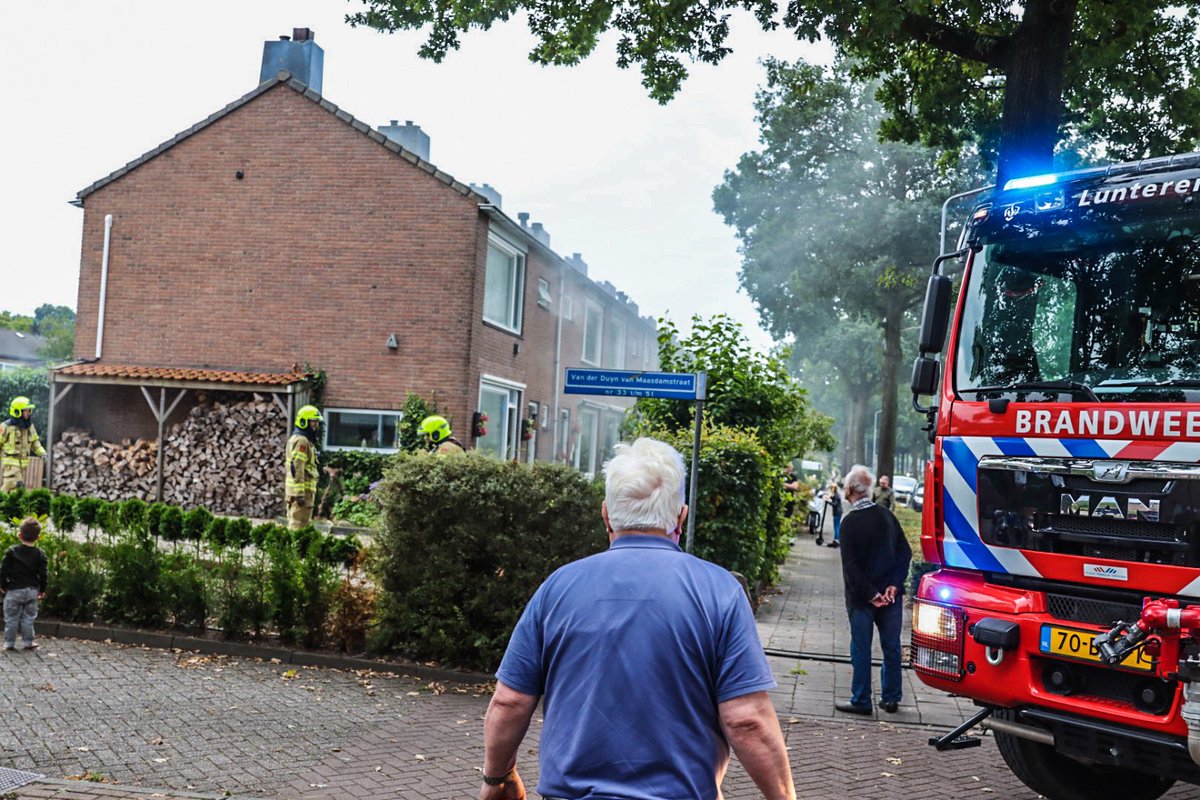 Melding keukenbrand Lunteren