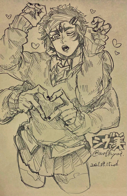 ⚠️女装 らくがき⚠️

シヴァ美ちゃん👳‍♀️
ぜろふくちゃん(白&黒)⛩

個人的にJKとしてはシヴァ美が優勝🏆💓 https://t.co/7jm6uryxVo 