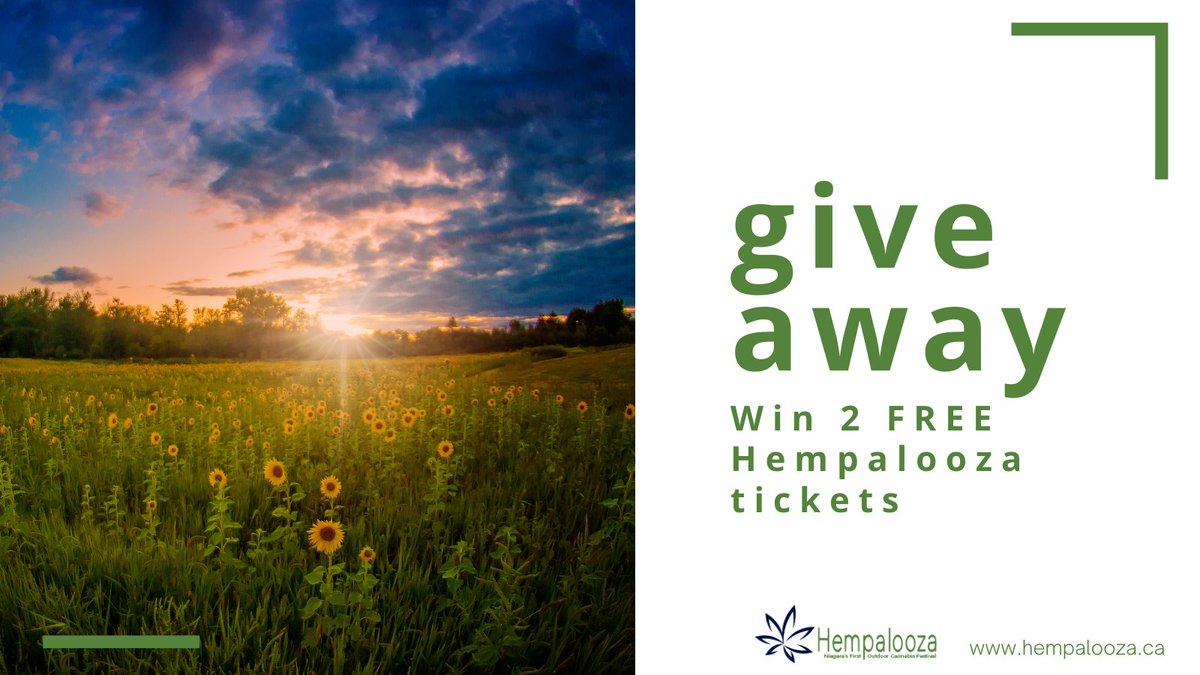 We are running another Hempalooza ticket GIVEAWAY!  Follow this link to our Instagram page to enter! 🤸

Good luck.

bit.ly/3k7NMWs

#giveaway #freetickets #cannabisfestival #hempalooza #liveevent