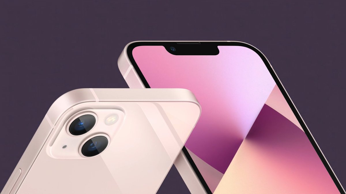SuperSaf's tweet photo. iPhone 13/13 Mini have a Smaller Notch and a 28% Brighter Display #AppleEvent https://t.co/pqwGTF6NK5