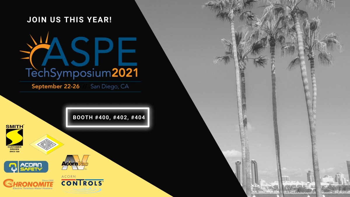 Join us at the 2021 <a href="/ASPEorg/">American Society of Plumbing Engineers (ASPE)</a> TechSymposium conference in San Diego! 📍

We’ll have lots of <a href="/morrisgroupintl/">Morris Group International</a> products to showcase, so be sure to register! 👉 aspe.org/2021-tech-symp…

#2021ASPETech #AmericanManufacturing #CommercialPlumbing #ManufacturingEngineering #Specifiers