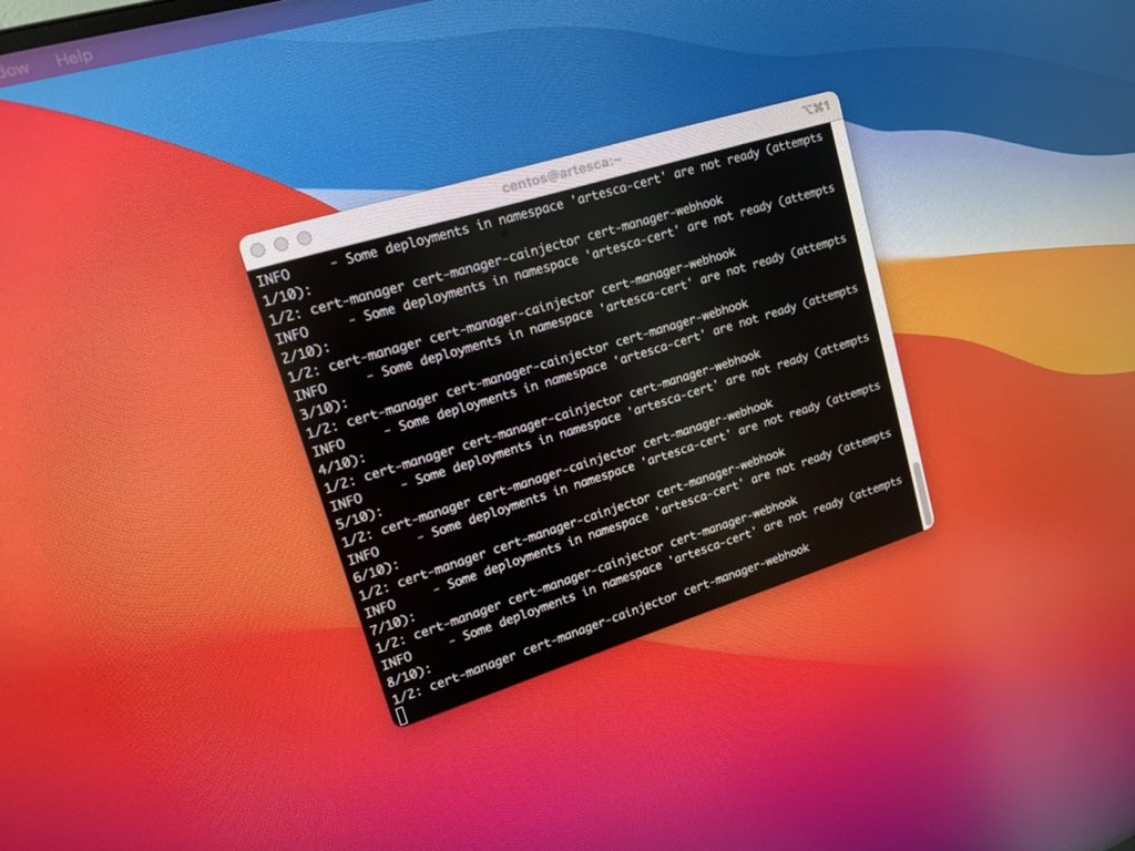 CandidaValois's tweet image. @scality Artesca upgrade in progress. Easy!!! #operationalsimplicity #objectstorage #kubernetes #multicloud