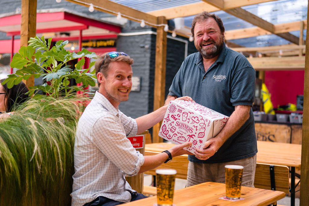 Skinnersbrewery's tweet photo. Happy Days: Polypins are back in stock! With the nights drawing in you might appreciate one of these in your life… 

Order via our online store for home delivery, or Click &amp; Collect from the Tap Yard Bar. 

#skinnersbrewery #polypins #bettystogs #porthleven #lushingtons https://t.co/LVRITxLCLi