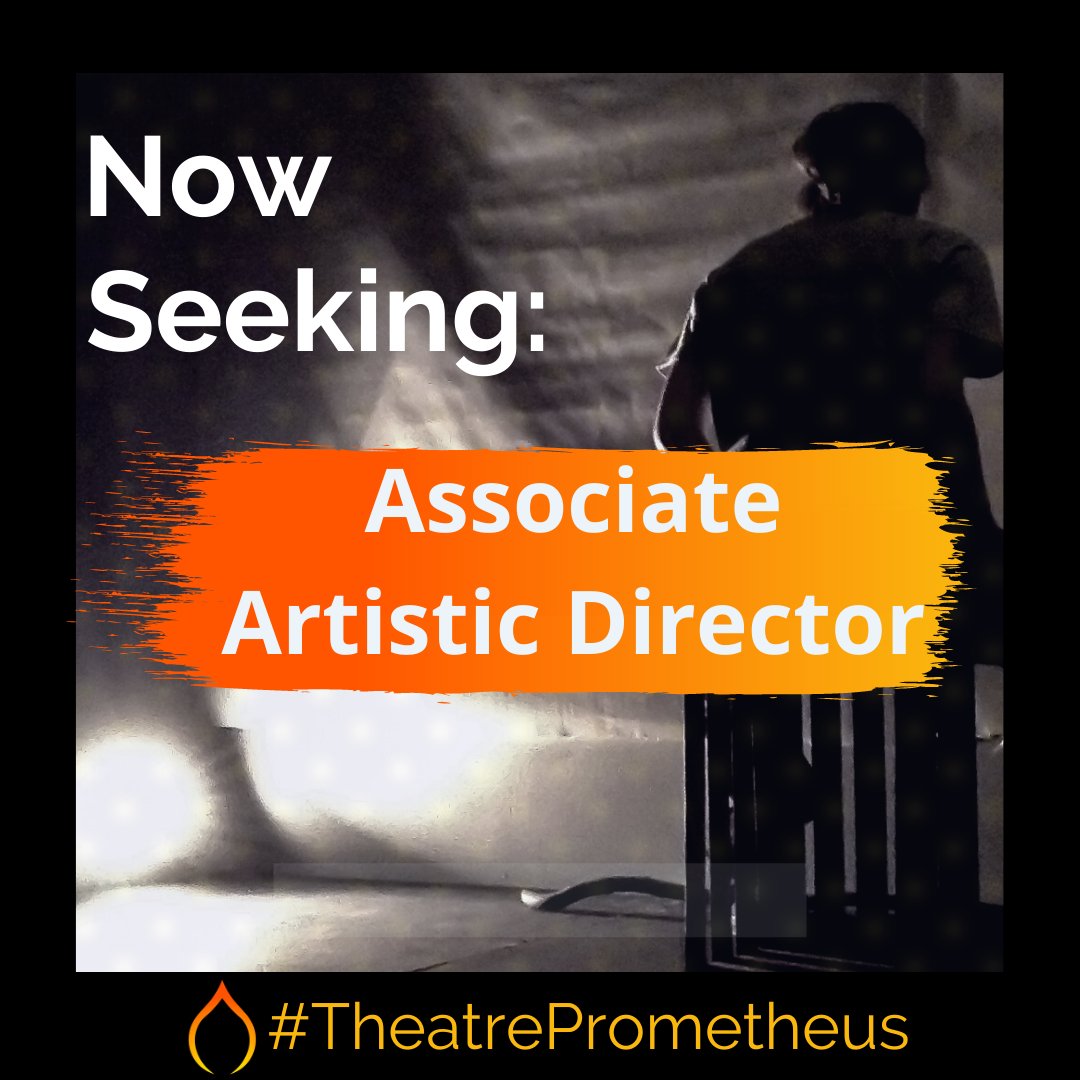 Theatre Prometheus seeks an ASSOCIATE ARTISTIC DIRECTOR to join our ranks!

Apply here➡️: Associate Artistic Director — Theatre Prometheus

*When applying, please keep in mind our mission: to promote diverse, women-focused theatre both by and for the communities we live in*