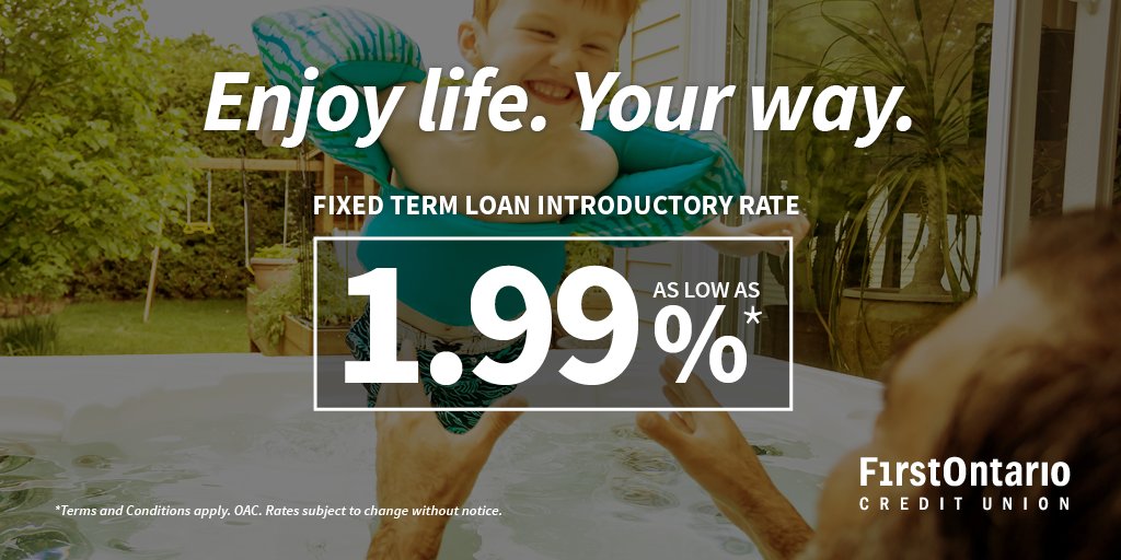 Looking to #renovate your home, #finance a large purchase or #consolidatedebt? Our fixed-term #personalloan offer with an introductory rate* starting at 1.99% is a great way to make your goal a reality.
Learn more at bit.ly/3hGSDeV or call 1-800-616-8878.