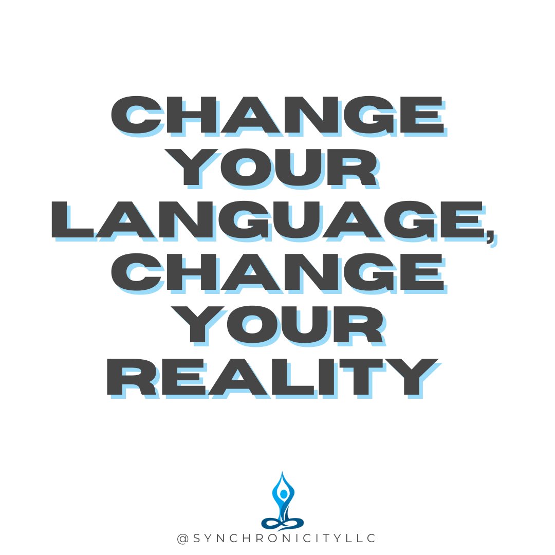 SynchStation's tweet image. CHANGE YOUR LANGUAGE, CHANGE YOUR REALITY 👁 🧬 🧠

7 Easy Language Shifts That You Can Make Now is LIVE on the blog! 

#ChangeYourLanguage #LanguageShift #WordsArePowerful #Reality #Synchronicity #RadiatePositivity #Inspiration #MindsetShift #ChangeYourReality