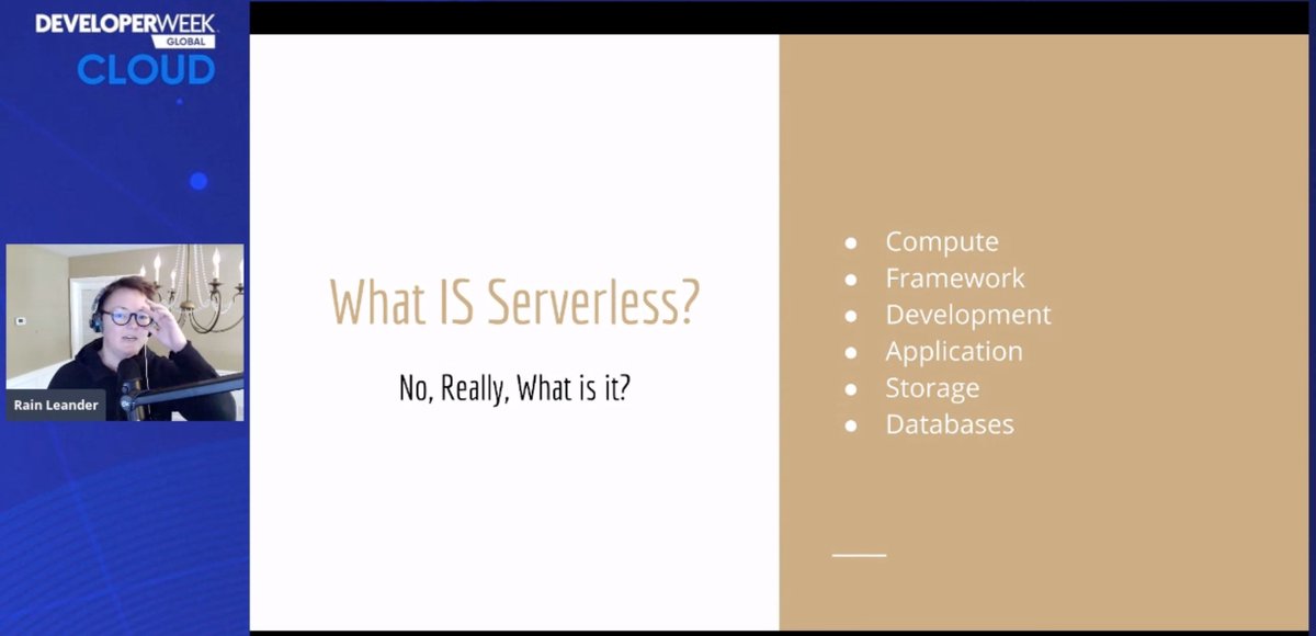 CockroachDB's tweet image. "It's okay to admit when you don't understand something." Luckily @rainleander is here to help us all understand @developerweek. #DeveloperWeekCloud