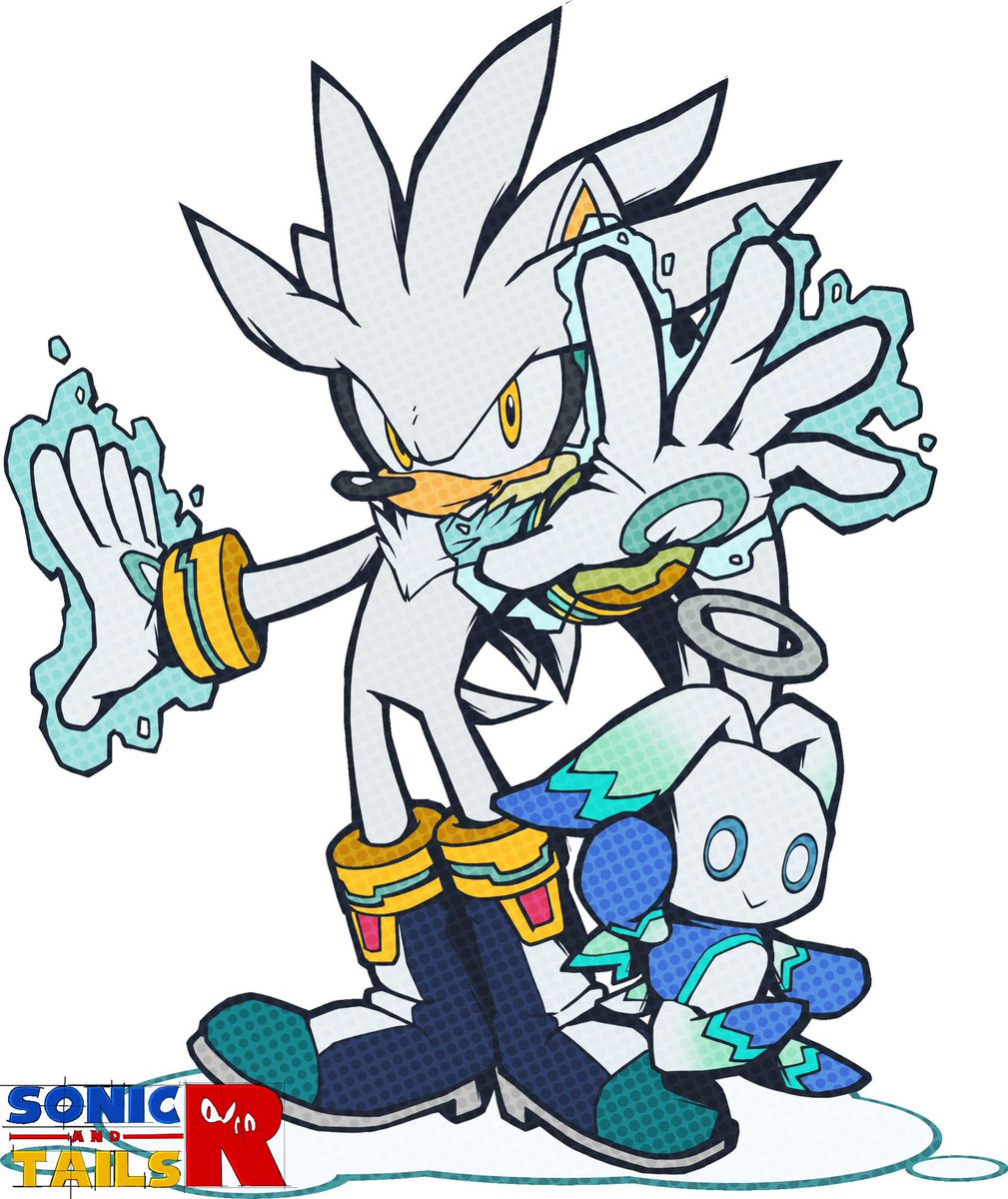 Silver the hedgehog official art for #SonicandTailsR !

Art done by @KetArtDragon