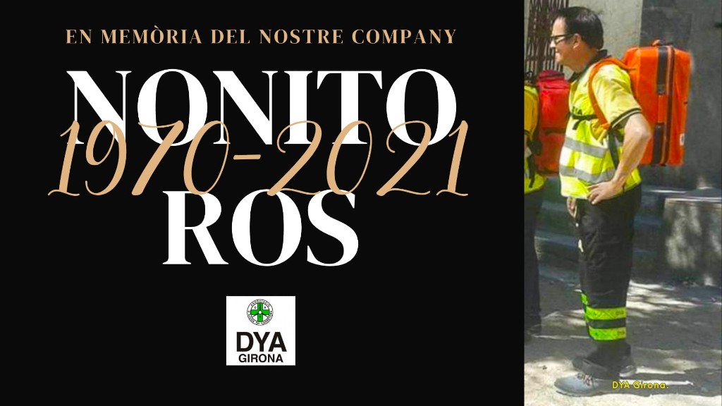DYA Girona llora la perdida de uno de sus voluntarios. Un Cáncer se lo ha llevado con solo 51 años. Una larga experiencia ayudando a los demás. <a href="/DYACantabria/">DYA Cantabria</a> <a href="/DYABizkaia/">DYA Bizkaia</a>
<a href="/DYAExtremadura/">DYA Extremadura</a> <a href="/DYAMalaga/">DYA Málaga</a> <a href="/DYANavarra/">DYA Navarra</a> <a href="/ladyaenzaragoza/">DYA Zaragoza</a> <a href="/Dya_Leon/">Dya León</a> <a href="/DYAGipuzkoa/">DYA Gipuzkoa</a> <a href="/AVPC_Girona/">AV Protecció Civil GIRONA</a> <a href="/AVPCEscala/">AVPC L'Escala</a>