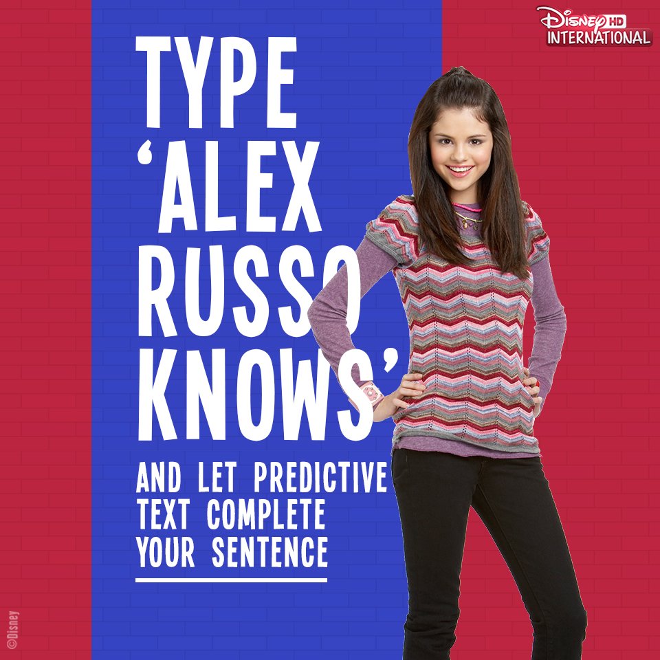DisneyIntHD's tweet photo. Time to see what your phone thinks of Alex Russo! ✨

#WizardsOfWaverlyPlace #DIHDFam #DIHD https://t.co/TBA4qywkr0