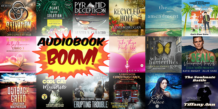 audiobook_boom's tweet photo. 💥 Your Audiobook BOOM for 9/14/21 💥 - https://t.co/6afT0QeFeo https://t.co/3kbinsWhdH