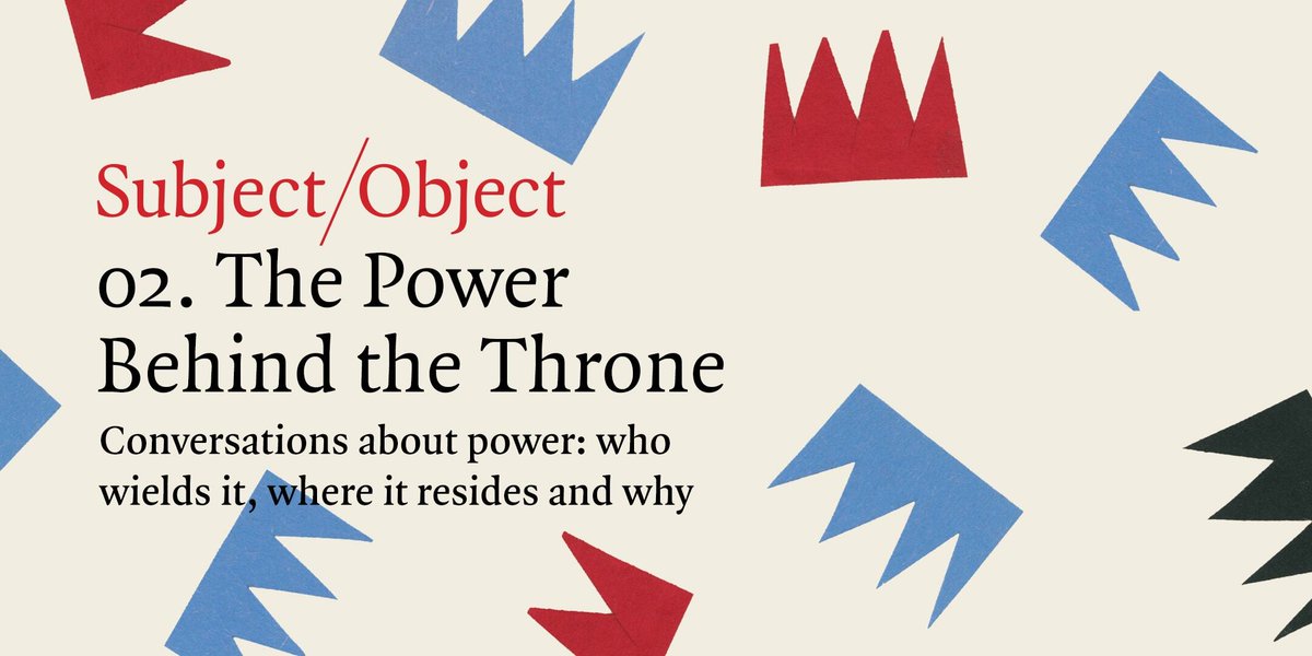 Announcing the headline events of our latest Subject/Object series <a href="/LRBbookshop/">London Review Bookshop</a>: The Power Behind the Throne!

Four conversations about power: who wields it, where it resides, and why, featuring <a href="/wmarybeard/">mary beard</a>, <a href="/mm1124/">Mahmood Mamdani</a>, <a href="/hilarymantel/">HilaryMantel</a> and many more.

Tickets: eventbrite.co.uk/e/subjectobjec…
