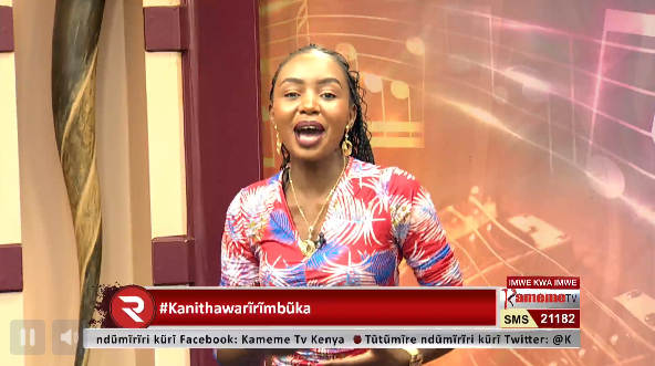 KamemeTvKenya's tweet photo. Imwe kwa imwe na Shiru Ann- Muini wa nyimbo cia #Kigooco
#Ririmbuka
#KanithaWaRirimbuka https://t.co/Ig3VLJOxPl