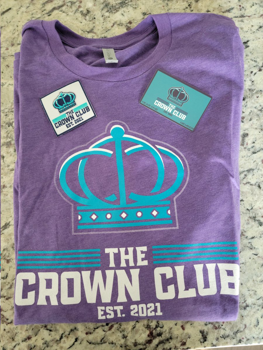 LawrenceShaheen's tweet photo. My @hornets fan status just got upgraded. Thanks @CrownClubCLT for the package! Stoked for next season. #backthebuzz #AllFly #hornets #clt https://t.co/yLS25FTIvi