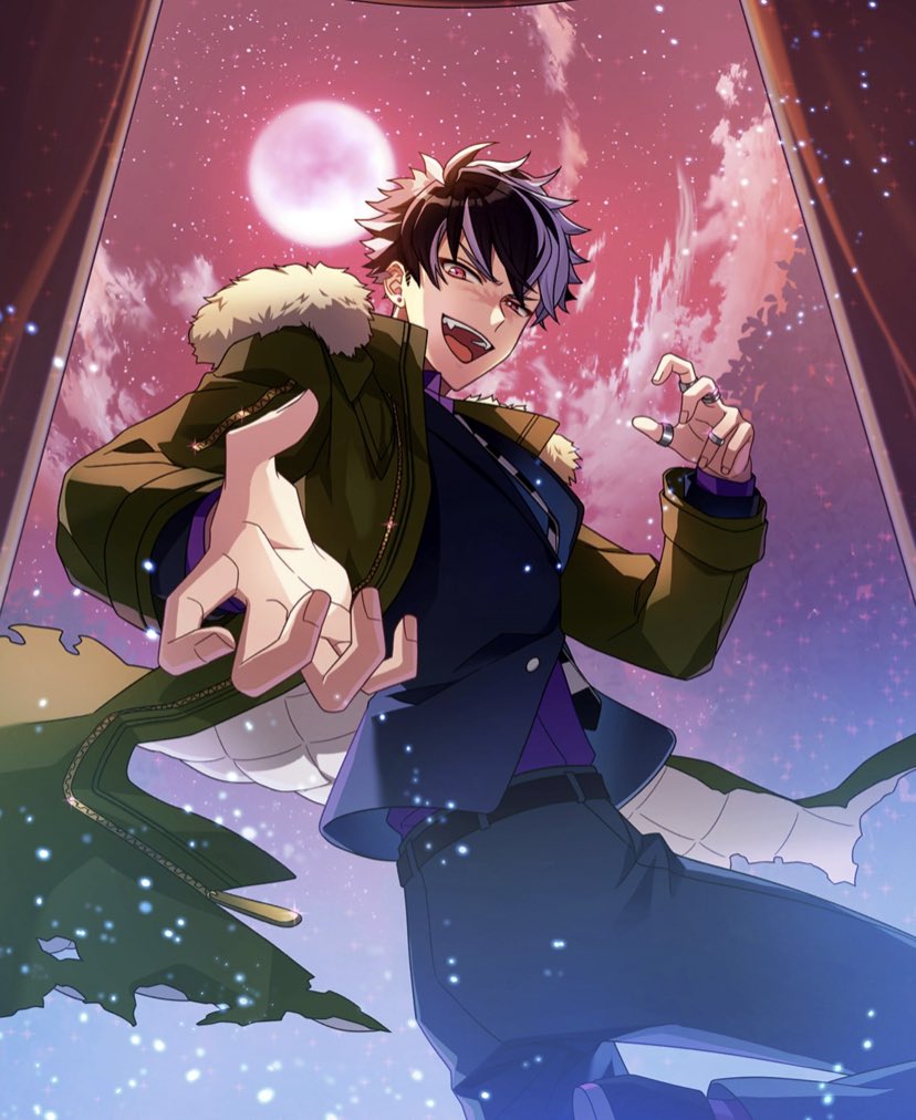 8w7OTD's tweet photo. the second 8w7 of the day is Bradley! he is from ‘Mahoyaku (Promise of Wizard!’ he is an ESTP 8w7 + 837! https://t.co/fAzQIXntjV