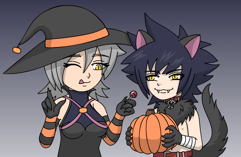 VengeVerse's tweet photo. 201025 #Vanitas #Aqua #Vanqua #KingdomHearts
🎃~ Happy Halloween! ~ 🎃 https://t.co/RLspFmd1Hh