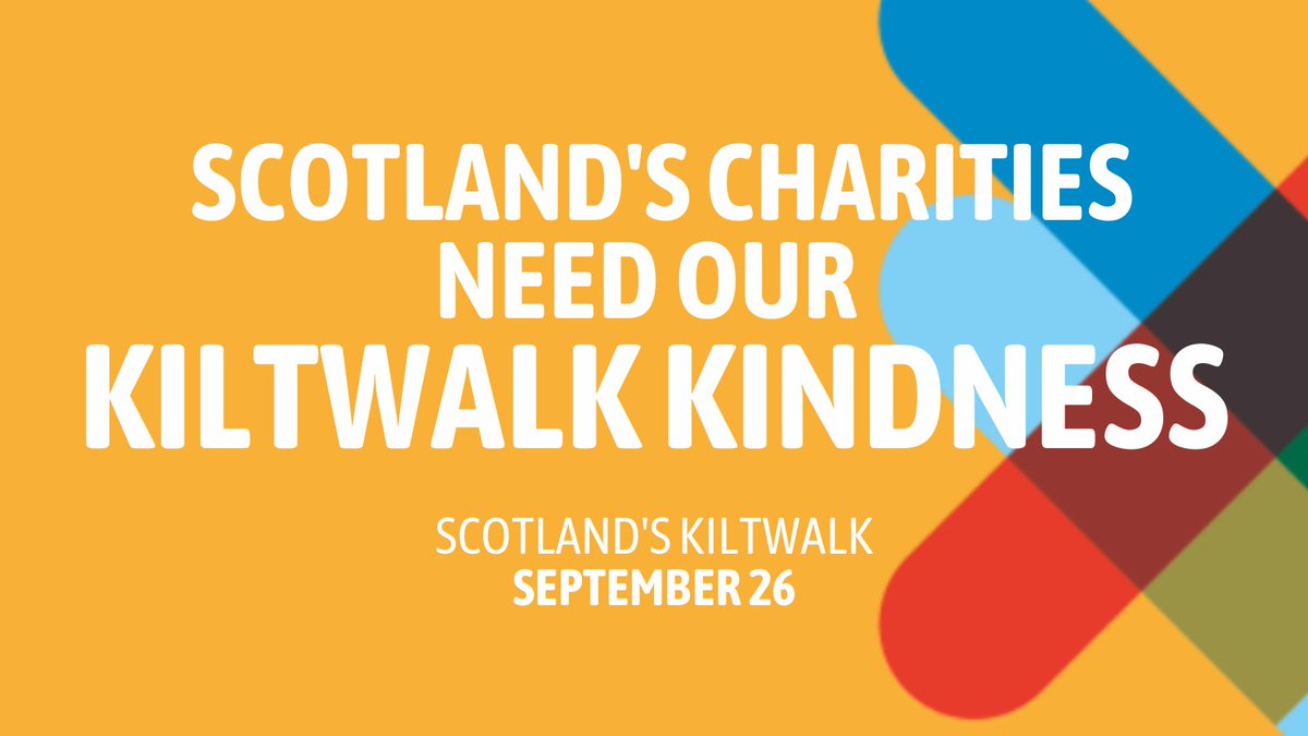 thekiltwalk's tweet photo. Scotland's Charities need us now like never before and #ScotlandsKiltwalk is your chance to go the extra mile! ๐ถโโ๏ธ๐ฃ๐ถโโ๏ธ
@SirTomhunter is going to boost all funds raised by 50%, so pick your Charity and sign up now
๐https://t.co/Jo3cf2TjlL
#CharityTuesday https://t.co/A0UjeyzqV2