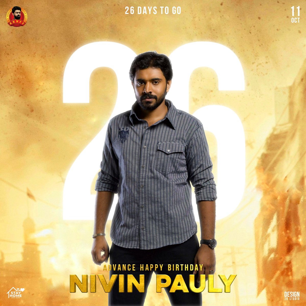 AKNPF_Official's tweet photo. 26 Days To Go ♥️⚡!!...
Advance HBD Achaya 👌😍

Design - @_2k_studio 

#NivinPaulyBdayOnOct11
#NivinPauly @NivinOfficial https://t.co/xPPU0eisvk