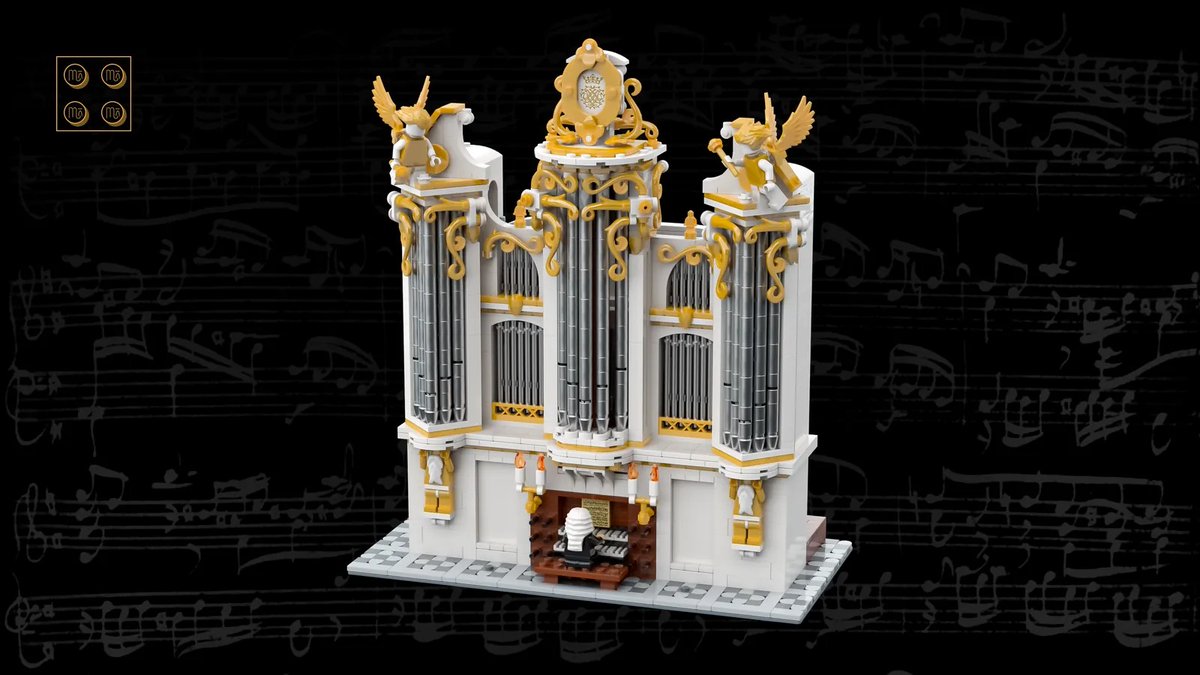 LEGOIdeas's tweet image. MÁ bricks has absolutely smashed it with their J.S. Bach &amp;amp; Baroque Pipe Organ! 🎶

A stunning instrument beautifully created with LEGO Bricks 🎵

See today's Staff Pick in full here: ow.ly/3yeN50G9G6o #LEGOIdeas
