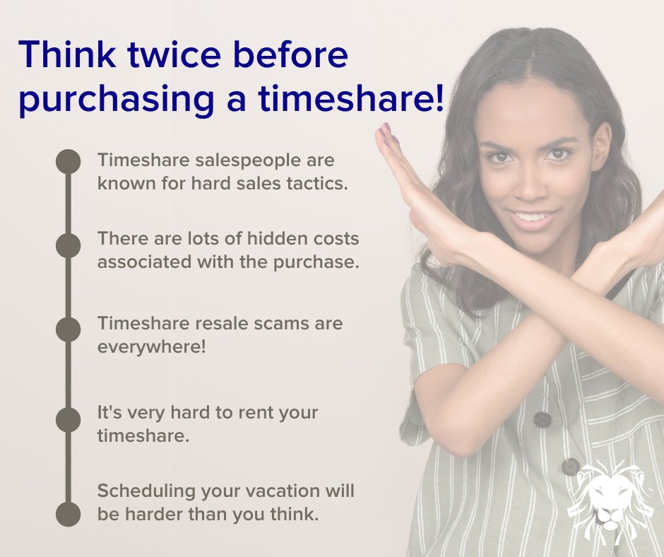 While #timeshares may seem like a great financial decision, oftentimes there are many hidden fees and difficulties. As the leading #timesharecancellation company, we’ve compiled a list of things you should know about #timeshareownership before making this purchase.