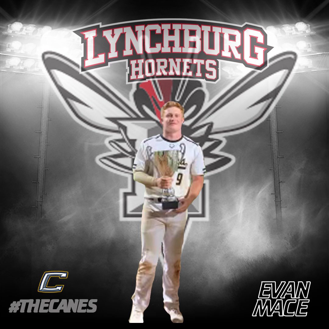 Canes 2022 1B/C <a href="/EvanMace5/">Evan Mace</a> (Jefferson Forrest, VA) has committed to <a href="/LynchburgBaseBl/">Lynchburg Baseball</a> @perfectgameusa @dynamicbaseball #thecanes