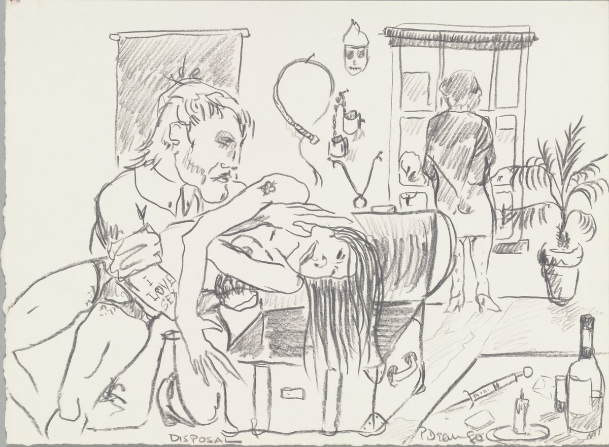 moma_drawings's tweet photo. Peter Dean, Disposal, 1980 https://t.co/XfQnoQIkza #peterdean #museumofmodernart https://t.co/r9kA9KMnjl