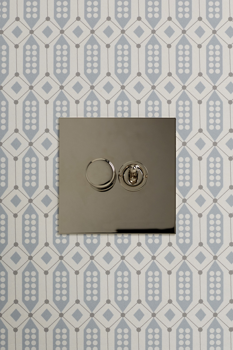 Our 2-gang nickel lightswitch has a luxurious appearance which is warmer than chrome, making it more appealing for living areas. The Nickel Silver range sits well in both traditional and contemporary interiors. More ideas this way: ow.ly/IeCp50G3mOc