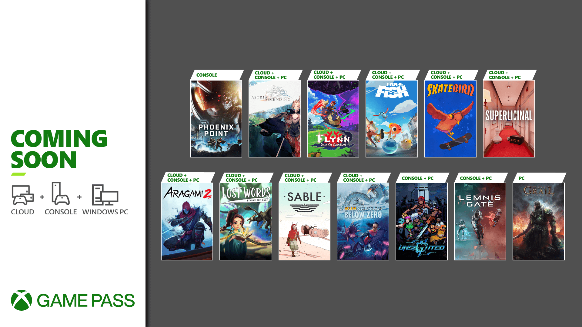 Xbox listou 55 jogos que chegam nos próximos 12 meses, 43 deles