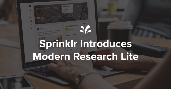jsmack25's tweet photo. .@Sprinklr just introduced Modern Research Lite, the easiest way for global brands to trial a lightweight version of Modern Research capabilities! Users can get started for free for 30-days with no commitments. Learn more here: https://t.co/mdjxD6Ve7R https://t.co/dgzcsdnOmQ