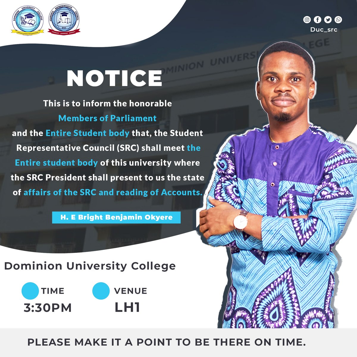 Dominion University College - DUC tweet media