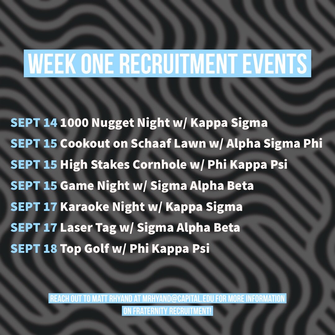 CapitalUniversityIFC tweet media