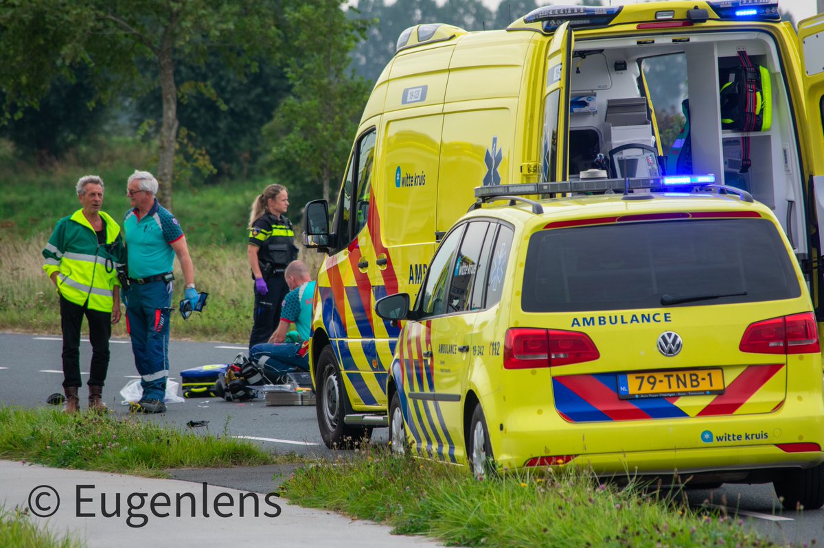 Melding ongeval Langeweg Arnemuiden