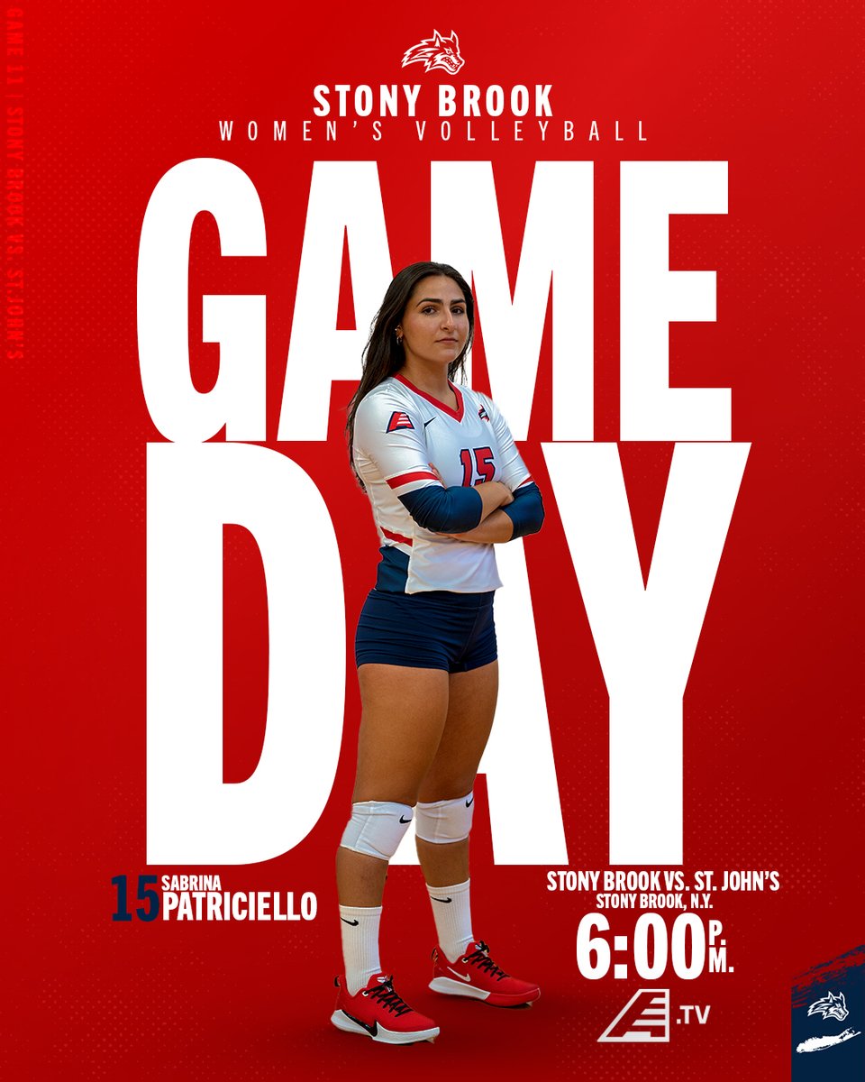 Another 𝗚𝗔𝗠𝗘𝗗𝗔𝗬 at Pritchard, let's get it 💪

🆚 <a href="/StJohnsVB/">St. John's Volleyball</a> 
📍 Pritchard Gym
⏰ 6:00 p.m.
💻 bit.ly/3C2c9ei
📊 bit.ly/2YV7Ymi

🌊🐺 x #AEVB